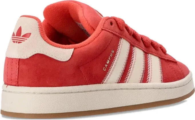 Suede Leather Three-Stripe Sneakers - Image 3