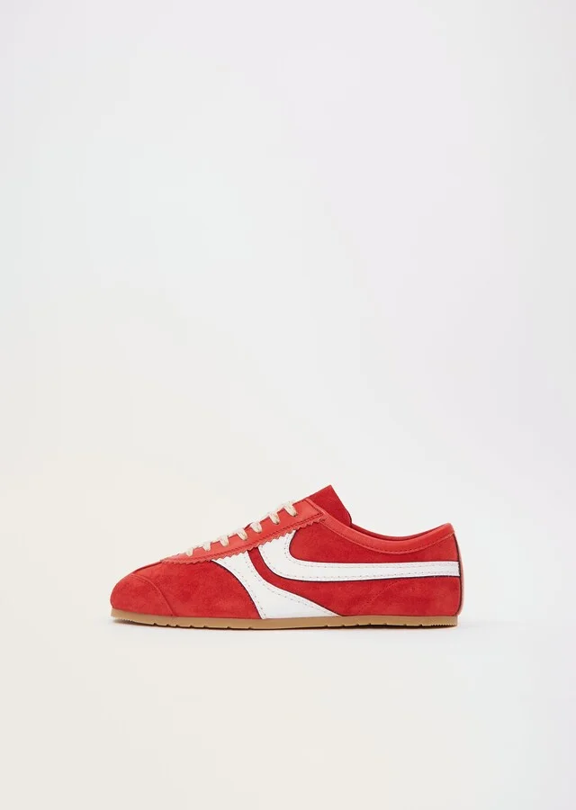 Suede Leather Trainer