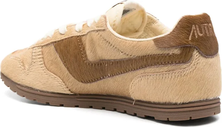 Suede Leather Trainers - Image 3