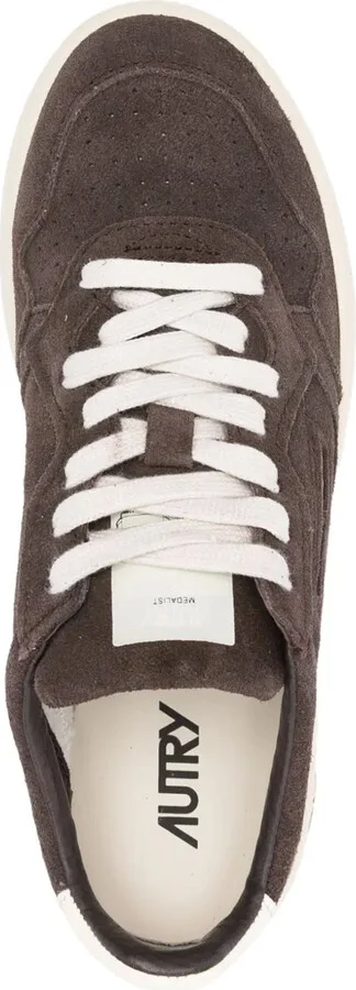 Suede Leather Trainers - Image 4