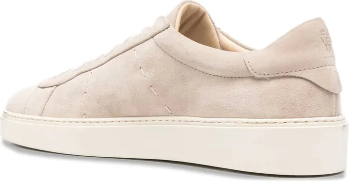 Suede Leather Trainers - Image 3