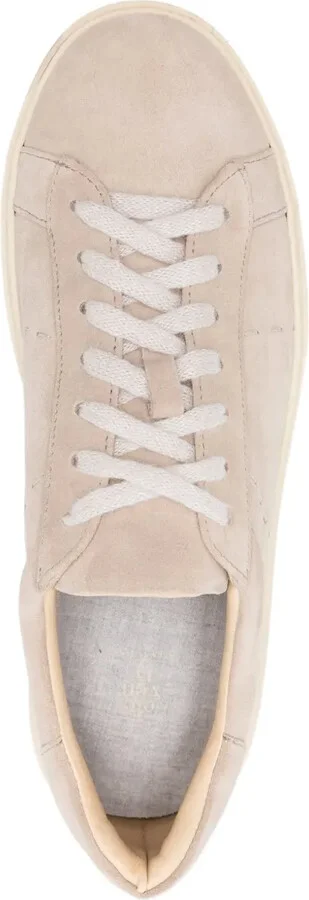 Suede Leather Trainers - Image 4