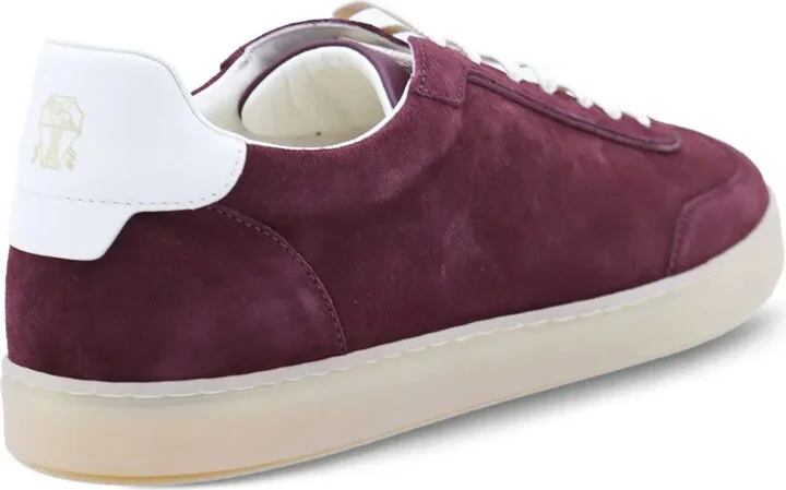 Suede Leather Trainers - Image 4