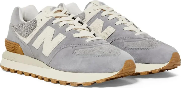 Suede Leather Trainers - Image 2