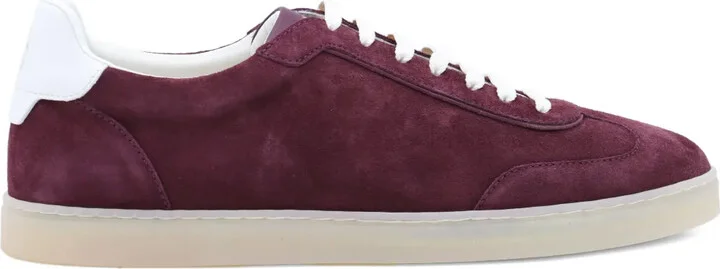 Suede Leather Trainers