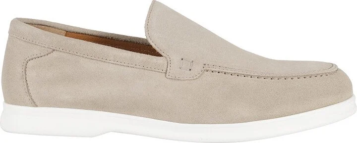 Suede Loafer - Sand