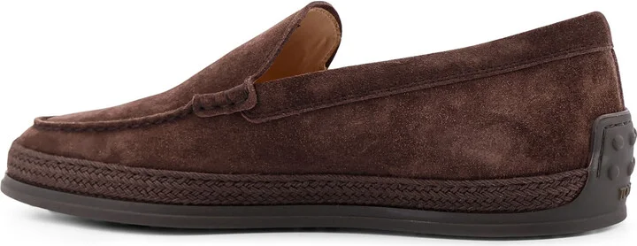 Suede Loafer With Engraved Logo - Image 3