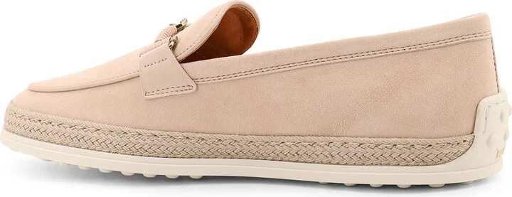 Suede Loafer With Metal Detail - Image 3