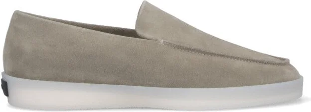 Suede Loafers - Grey