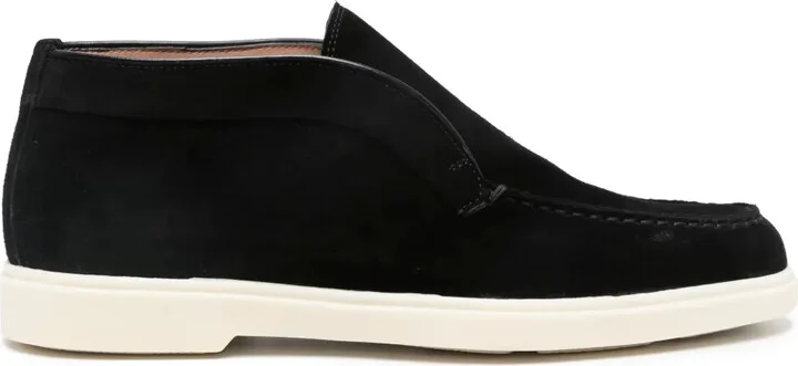 Suede Loafers