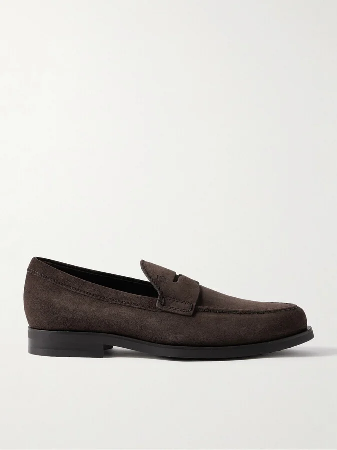 Suede Loafers