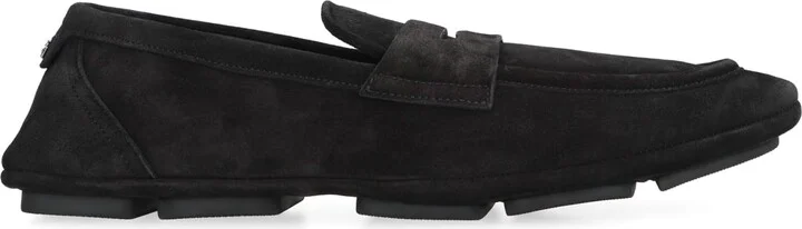 Suede Loafers