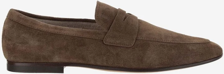 Suede Loafers