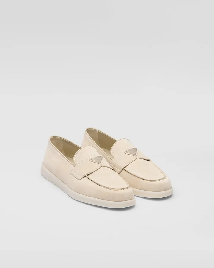 Suede loafers