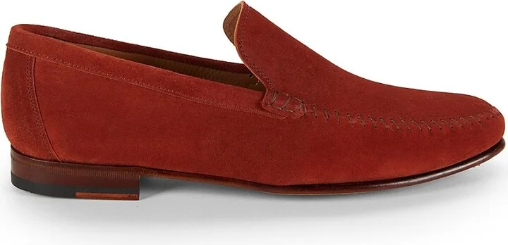 Suede Loafers