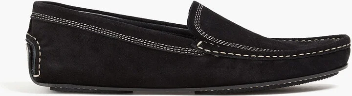 Suede loafers