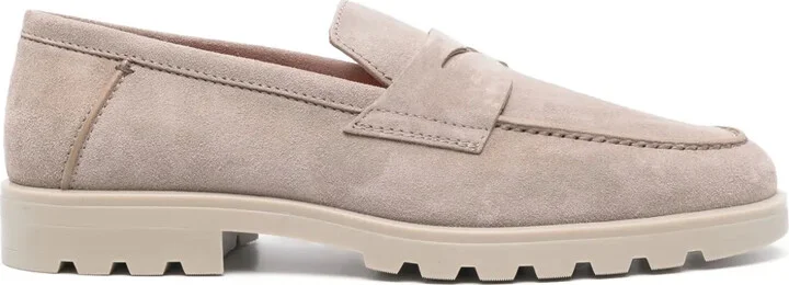 Suede Loafers