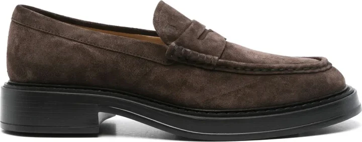 Suede Loafers