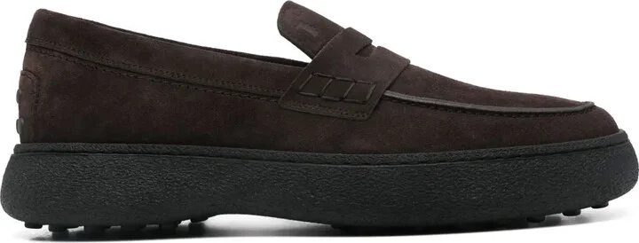 Suede Loafers