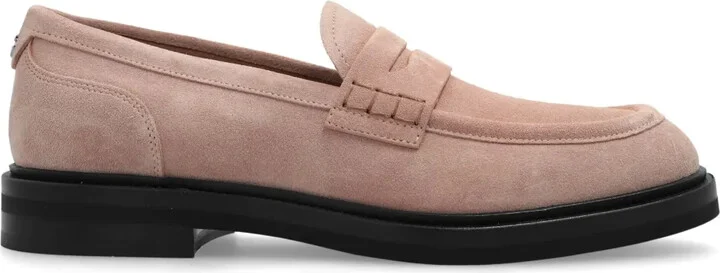 Suede Loafers