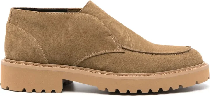 Suede Loafers