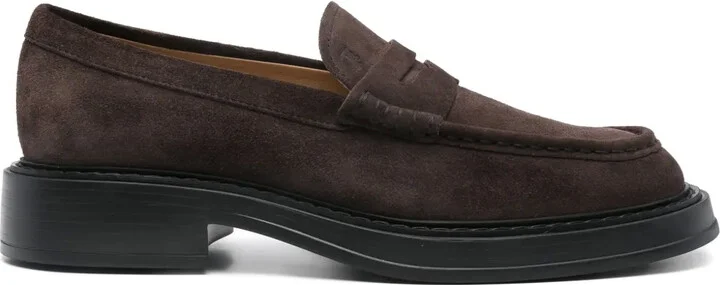 Suede Loafers