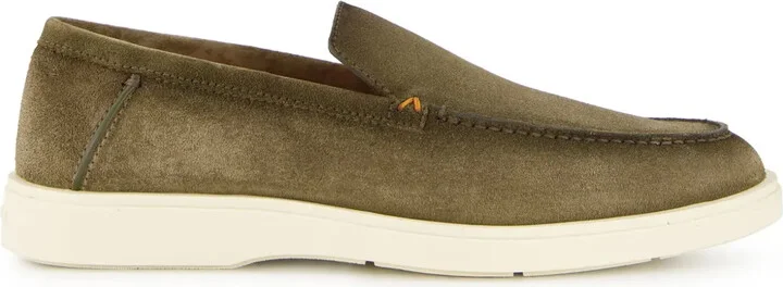 Suede Loafers