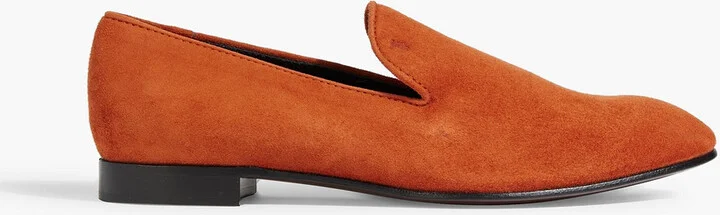 Suede loafers