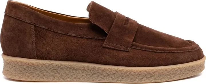 Suede Loafers