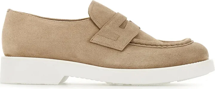 Suede Loafers