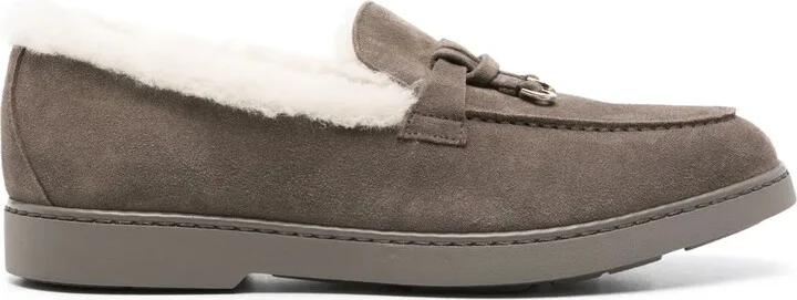 Suede Loafers