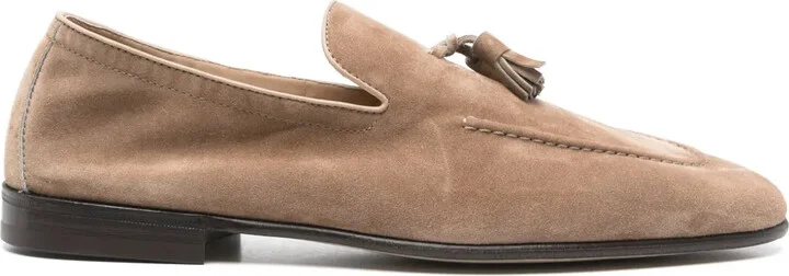 Suede Loafers