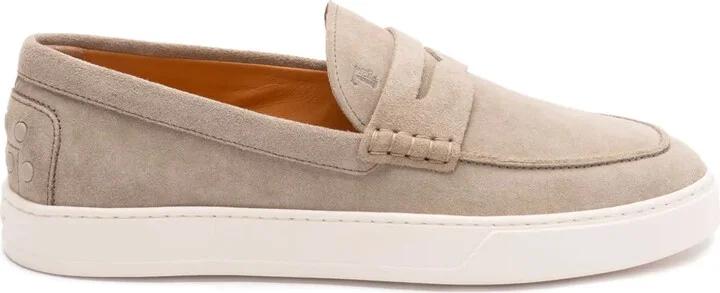 Suede Loafers