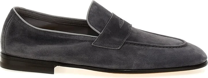 Suede Loafers