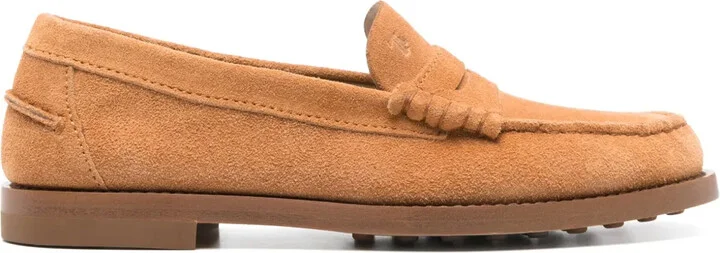 Suede Loafers