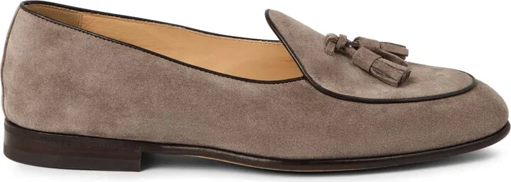 Suede Loafers