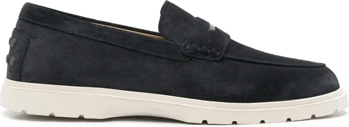 Suede Loafers