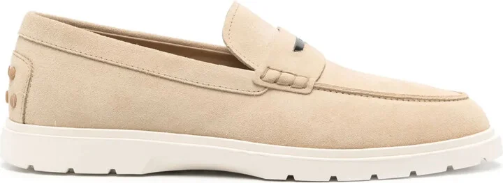 Suede Loafers