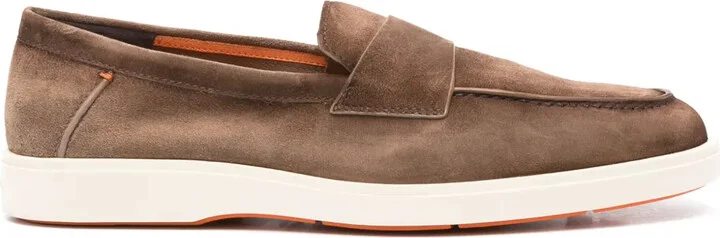 Suede Loafers