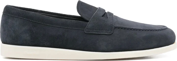 Suede Loafers