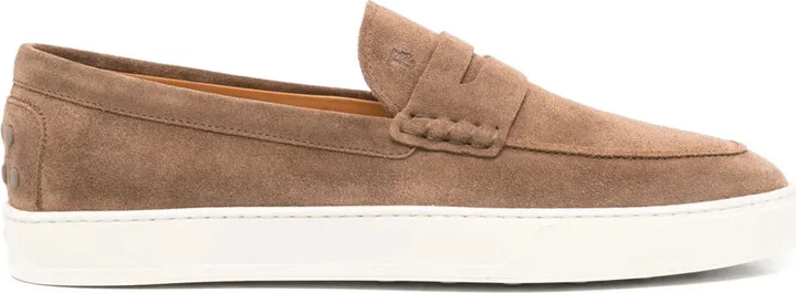 Suede Loafers