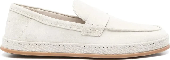 Suede Loafers