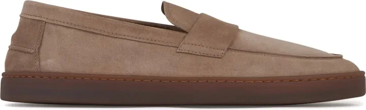 Suede Loafers