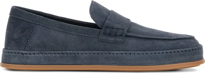 Suede Loafers
