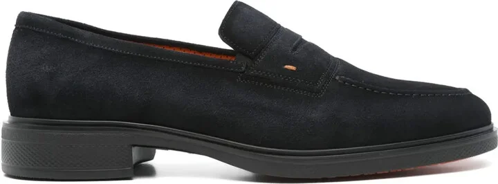 Suede Loafers