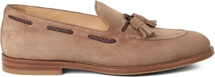 Suede Loafers