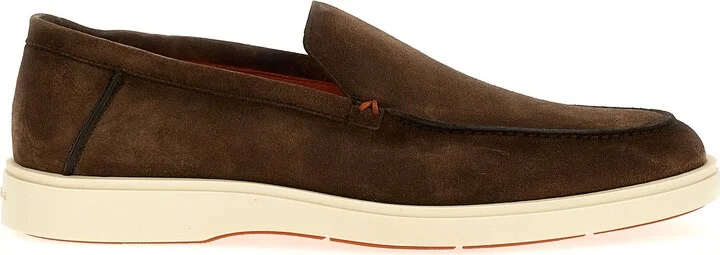 Suede Loafers