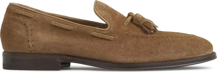 Suede Loafers