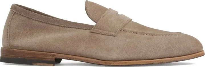 Suede Loafers