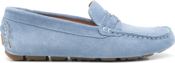 Suede Loafers